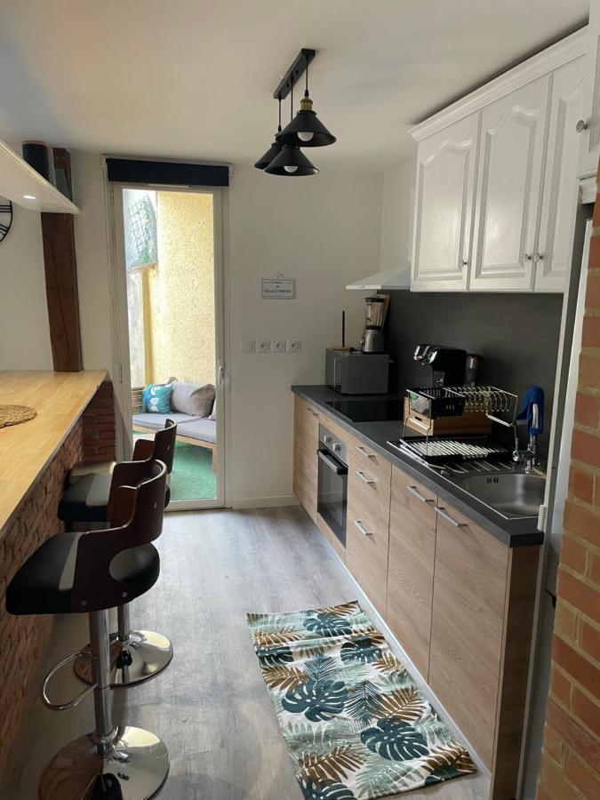 Appartement En Rez De Jardin Tout Equipe Fleurance Exterior photo